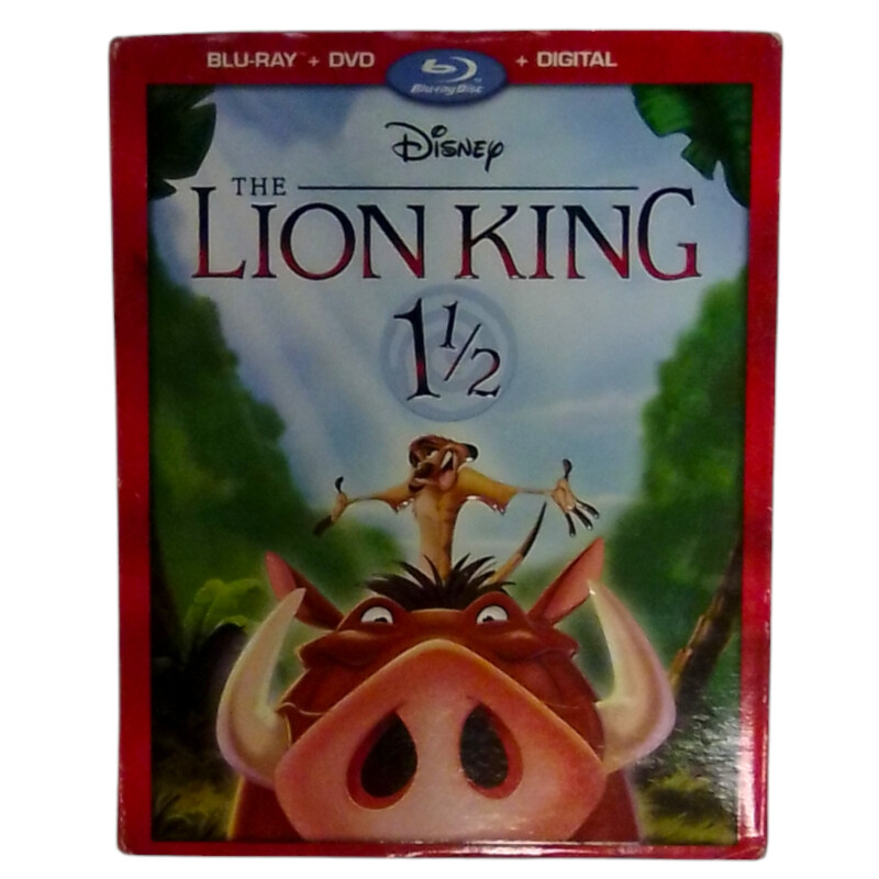 Lion King 1 1/2, DVD

Located at Pipsqueak Resale Boutique inside the Vancouver Mall, Suite 230, (upstairs between Round 1 and Golds Gym) or online at: #pipsqueakresale

All items are photographed prior to being steamed. Cross posted, items are located at #PipsqueakResaleBoutique, payments accepted: cash, paypal & credit cards. Any flaws will be described in the comments. More pictures available with link above. Local pick up available at the #VancouverMall, tax will be added (not included in price), shipping available (not included in price, *Clothing, shoes, books & DVDs for $6.99; please contact regarding shipment of toys or other larger items), item can be placed on hold with communication, message with any questions. Join Pipsqueak Resale - Online to see all the new items! Follow us on IG @pipsqueakresale & Thanks for looking! Due to the nature of consignment, any known flaws will be described; ALL SHIPPED SALES ARE FINAL. All items are currently located inside Pipsqueak Resale Boutique as a store front items purchased on location before items are prepared for shipment will be refunded.

#resalerocks #pipsqueakresale #shopvanmall #vancouverwa #portland #reusereducerecycle #fashiononabudget #chooseused #consignment #savemoney #shoplocal #weship  #shopvanmall #vancouvermall #vancouver #vancouverwashington #keepusopen #shoplocalonline #resale #resaleboutique #mommyandme #minime #fashion #reseller #usedclothing #usedtoys #secondhand #consign #store #clothes #womensclothes #kidsclothes #shopvancouvermall