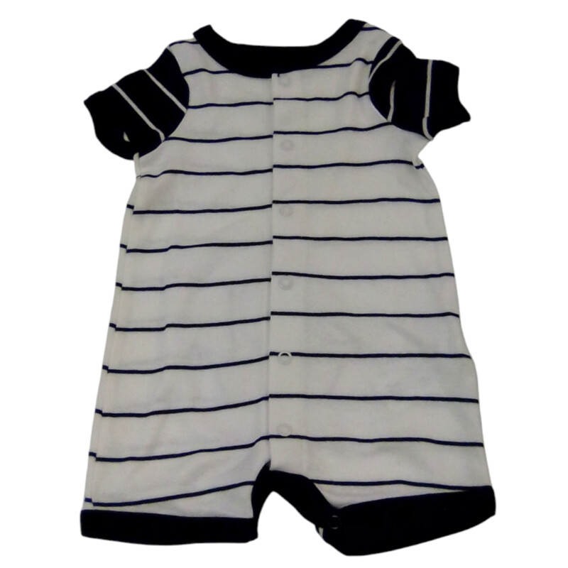 Romper: White/Black Strip, Boy, Size: 3m

Located at Pipsqueak Resale Boutique inside the Vancouver Mall, Suite 230, (upstairs between Round 1 and Golds Gym) or online at: #pipsqueakresale

All items are photographed prior to being steamed. Cross posted, items are located at #PipsqueakResaleBoutique, payments accepted: cash, paypal & credit cards. Any flaws will be described in the comments. More pictures available with link above. Local pick up available at the #VancouverMall, tax will be added (not included in price), shipping available (not included in price, *Clothing, shoes, books & DVDs for $6.99; please contact regarding shipment of toys or other larger items), item can be placed on hold with communication, message with any questions. Join Pipsqueak Resale - Online to see all the new items! Follow us on IG @pipsqueakresale & Thanks for looking! Due to the nature of consignment, any known flaws will be described; ALL SHIPPED SALES ARE FINAL. All items are currently located inside Pipsqueak Resale Boutique as a store front items purchased on location before items are prepared for shipment will be refunded.

#resalerocks #pipsqueakresale #shopvanmall #vancouverwa #portland #reusereducerecycle #fashiononabudget #chooseused #consignment #savemoney #shoplocal #weship  #shopvanmall #vancouvermall #vancouver #vancouverwashington #keepusopen #shoplocalonline #resale #resaleboutique #mommyandme #minime #fashion #reseller #usedclothing #usedtoys #secondhand #consign #store #clothes #womensclothes #kidsclothes #shopvancouvermall