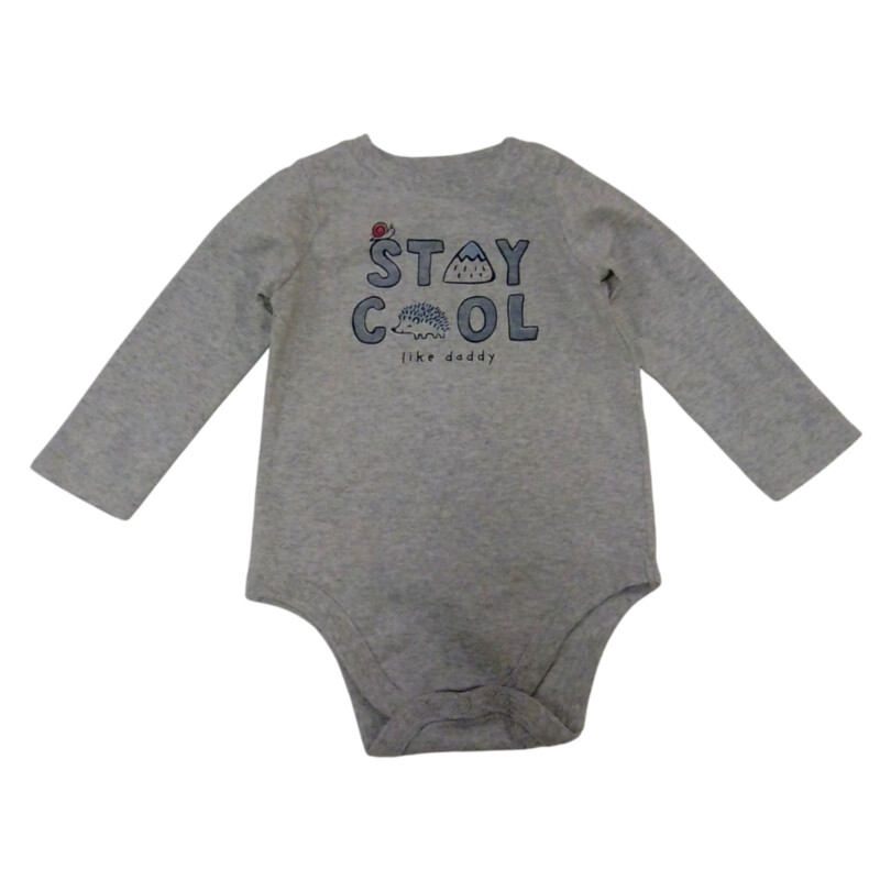 Long Sleeve Onesie:Stay