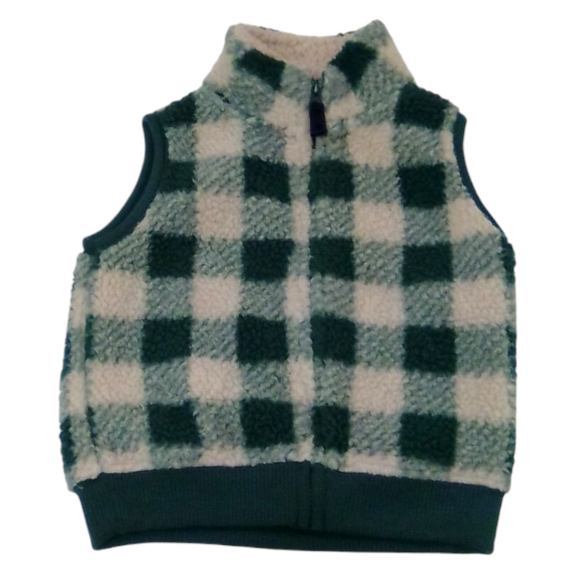 Vest: Green/White