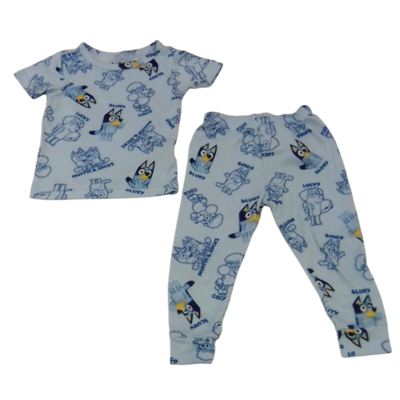 2pc Shirt/Pants: Bluey