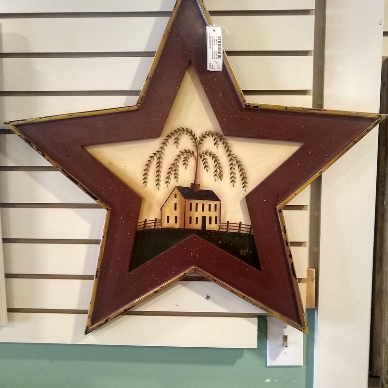 Primitive Star Wall Decor