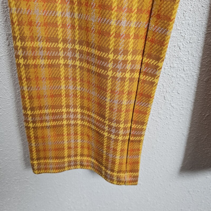 Sanctuary Plaid, YelOrng, Size: XS/NWT