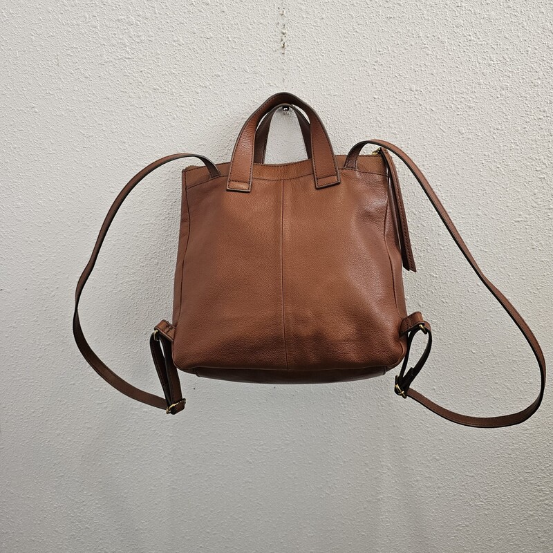 Fossil, Brown, Size: Backpack