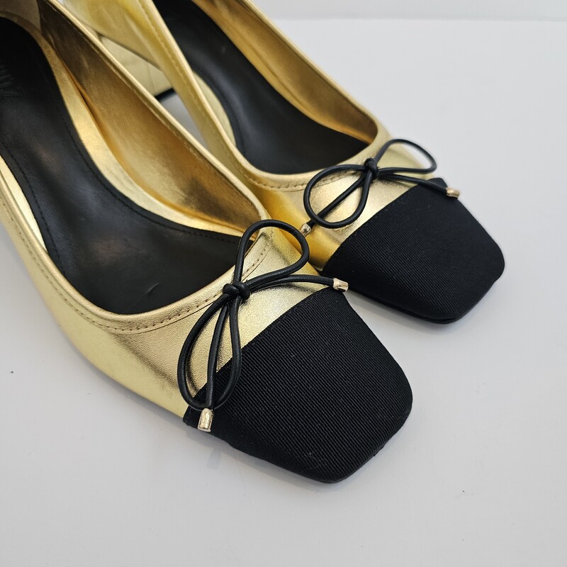 Schutz, GoldBlk, Size: 9.5