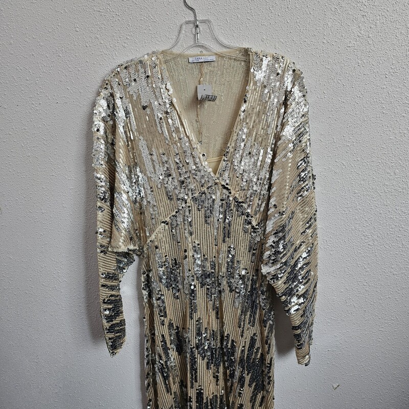 Zara Sequin, Slvrtan, Size: Medium