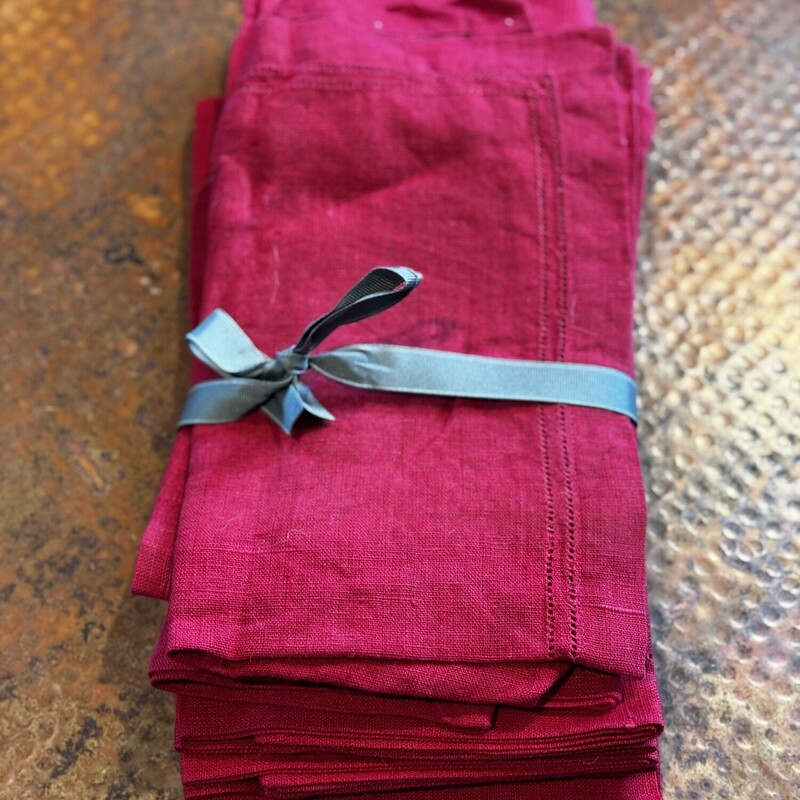 WS Red Napkins