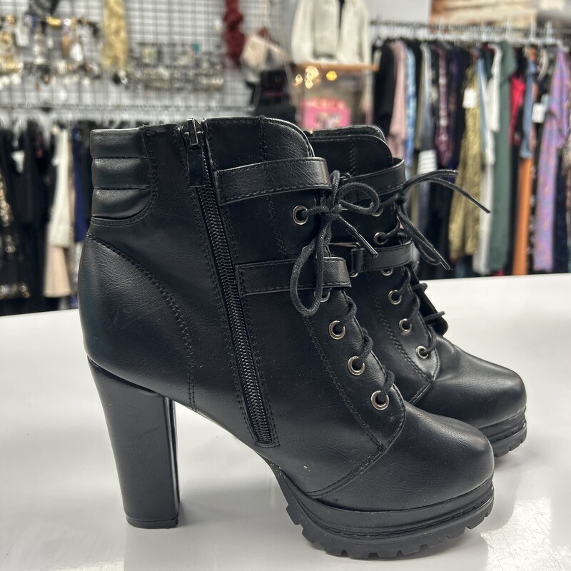 No Brand Bootie, Black, Size: 38