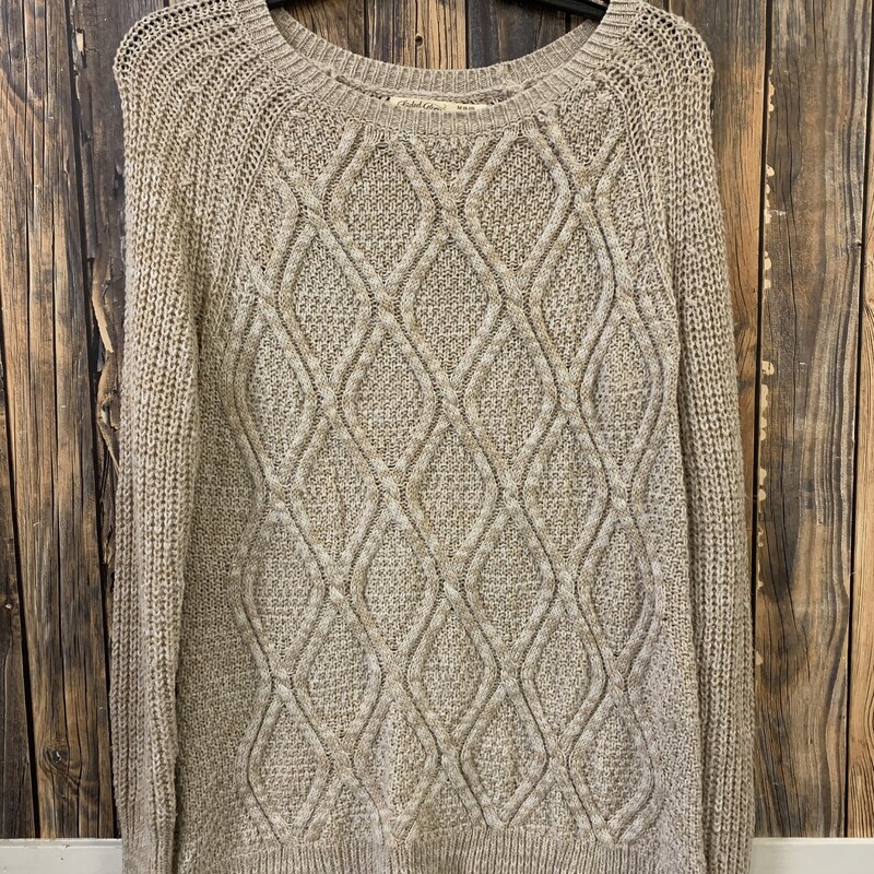 Beige Sweater, Size: M