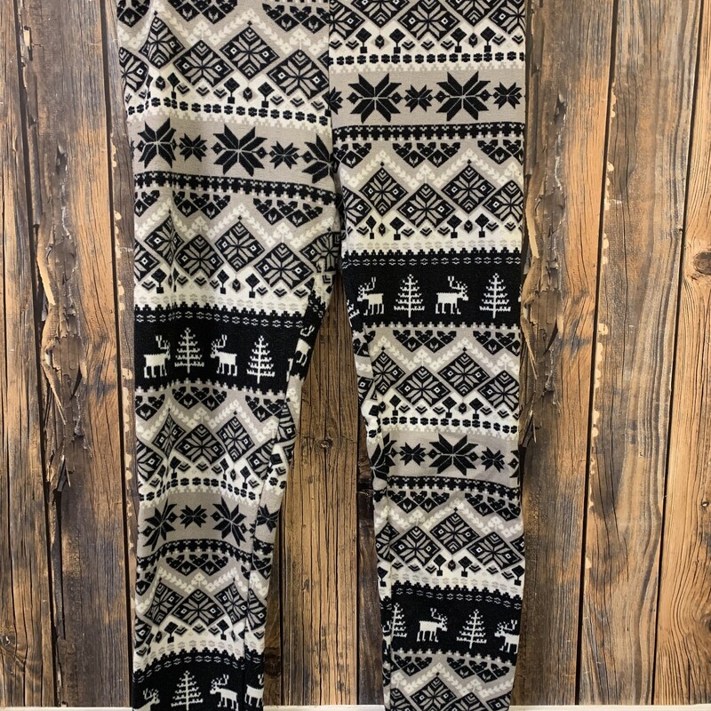 Reindeer Leggings, Size: M