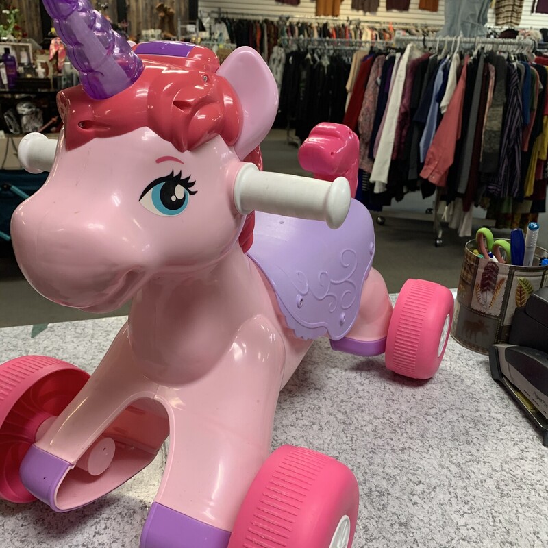 Unicorn Ride On Toy