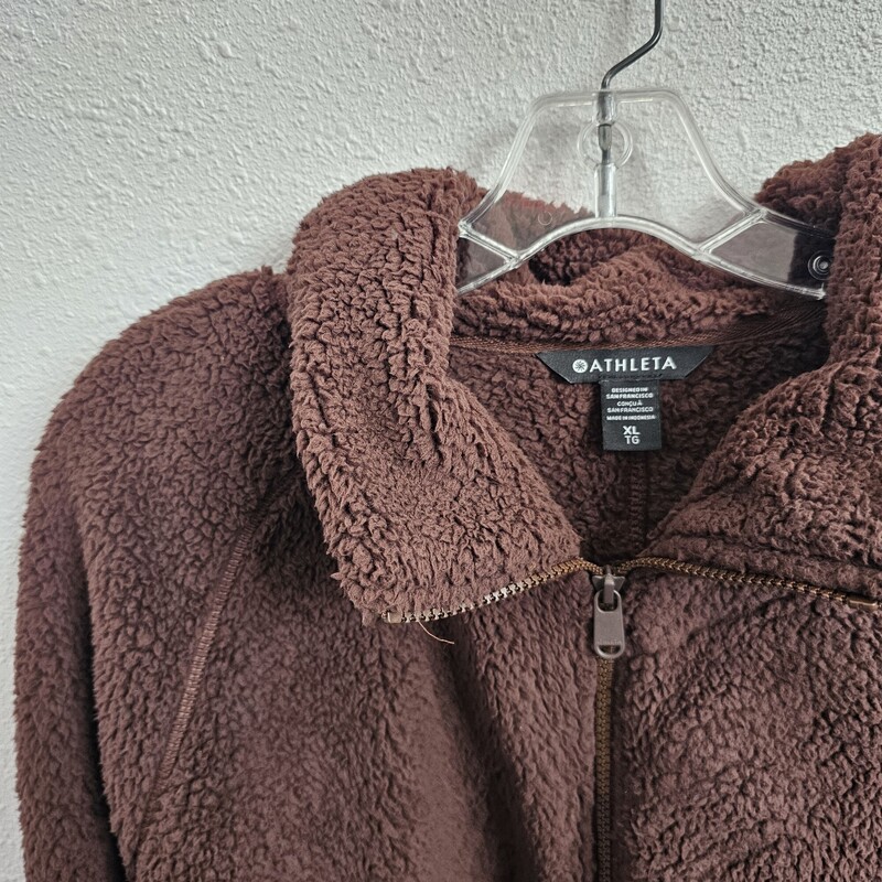 Athleta Fuzzy, Brown, Size: XL