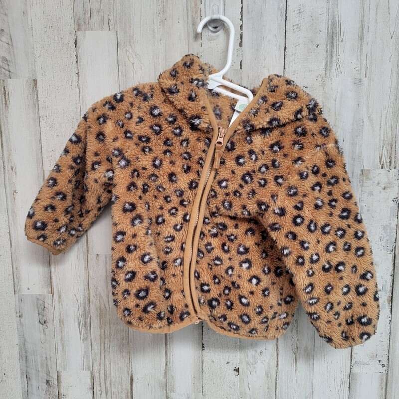 12M Tan Leopard Jacket