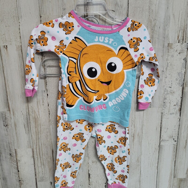 18M 2pc Blue Nemo Pjs