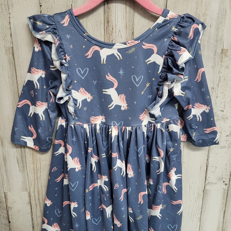 3T Grey Unicorn Tunic