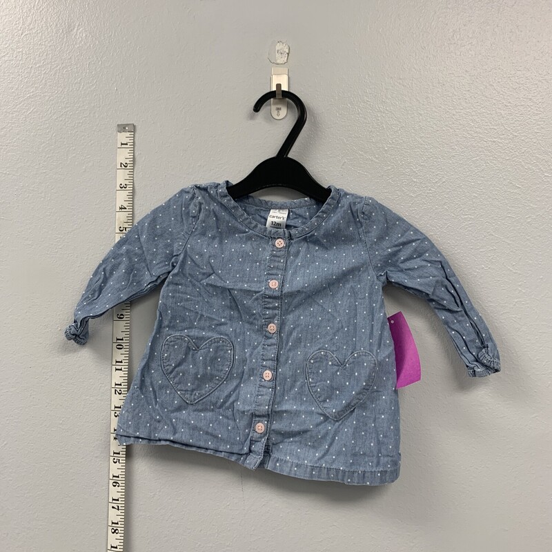 Carters, Size: 12m, Item: Shirt