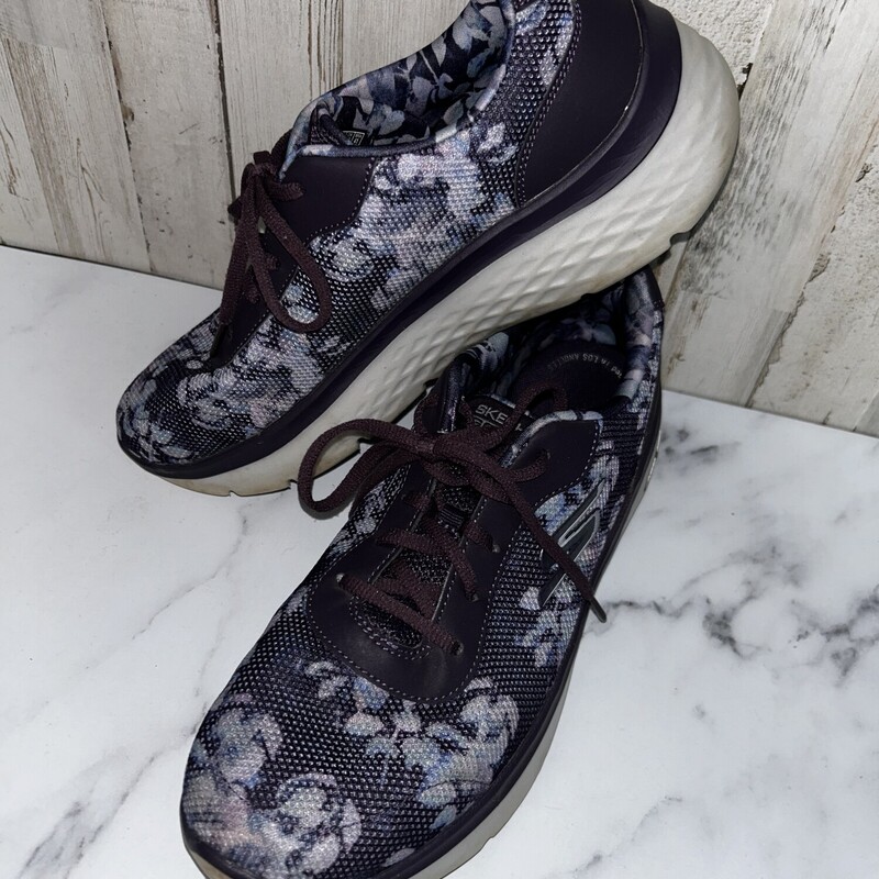 A11 Purple Floral Sneaker