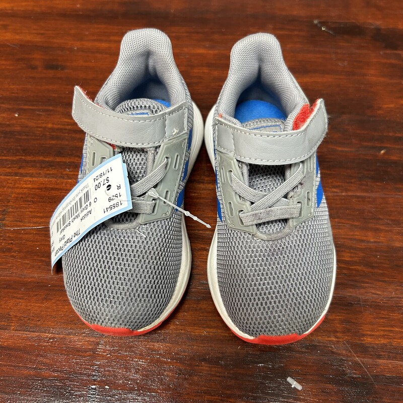 6 Grey Mesh Sneaker