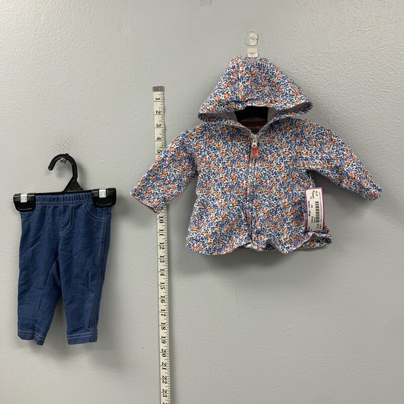 Carters, Size: 3m, Item: 2pc