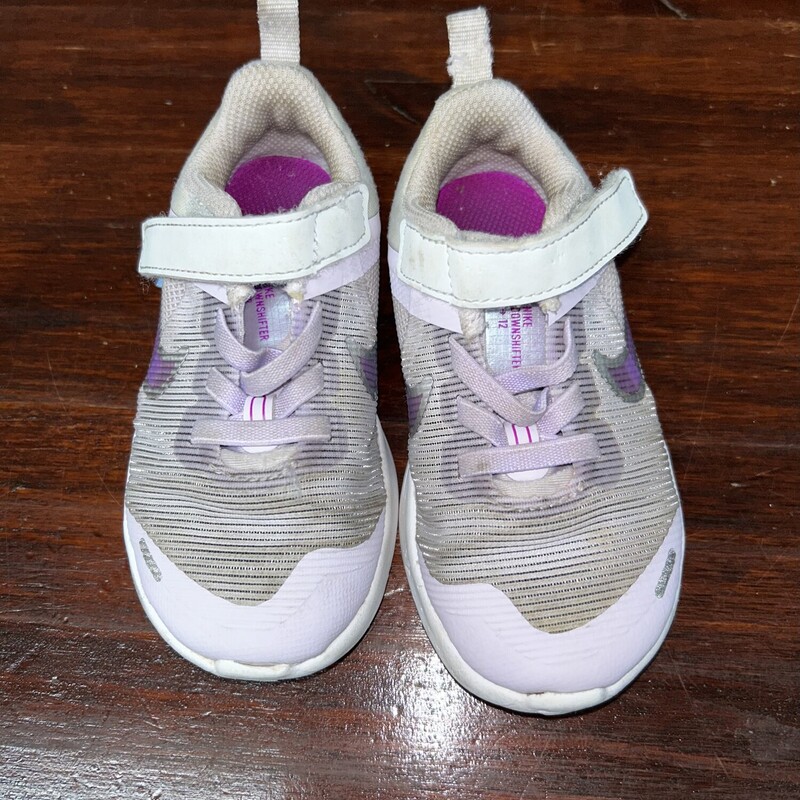 7 Purple/Grey Velcro Snea