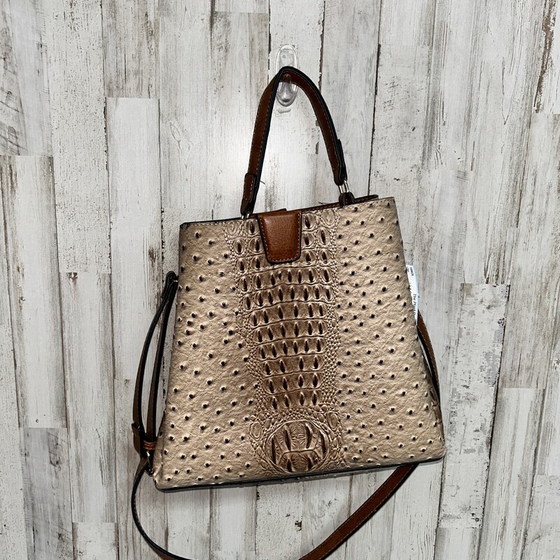 Tan Textured Purse