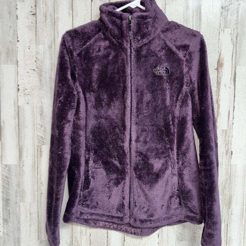 S Purple Fuzzy Jacket