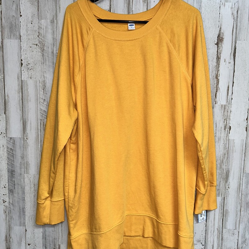 XL Yellow Sweatshirt