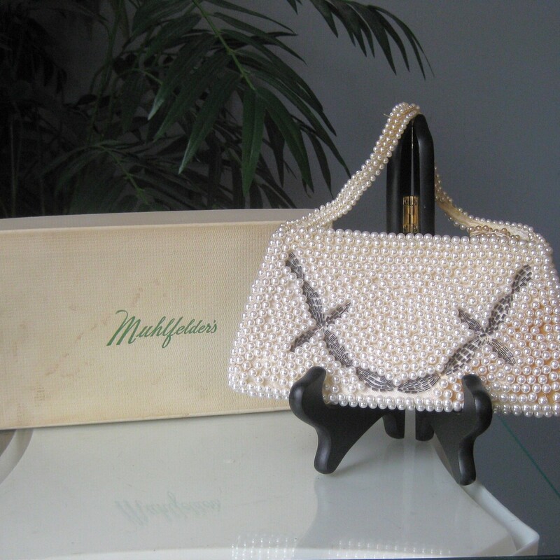 Vtg Beaded Minibag