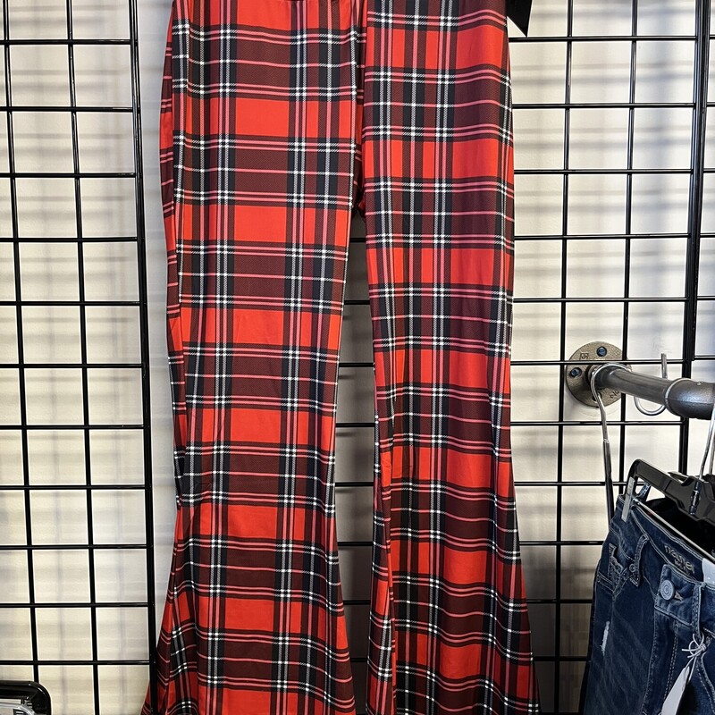 Plaid Flair Pants NEW