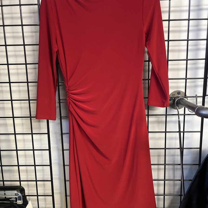 Ralph Lauren Dress, Red, Size: 8