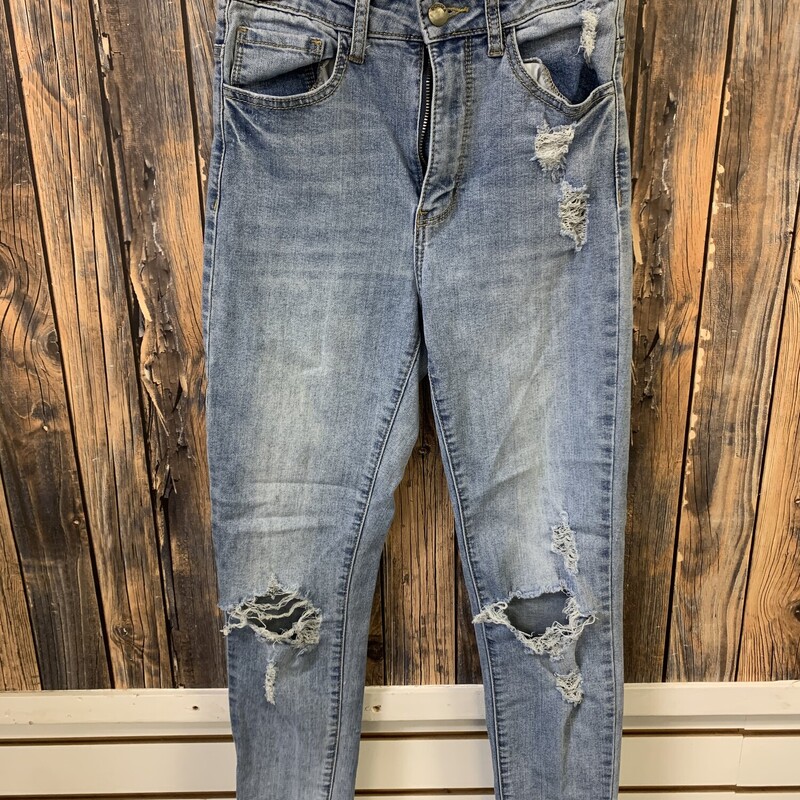 Dogma Light Ripped Jeans