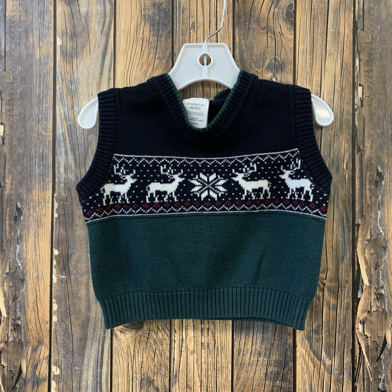 Reindeer Sweater, Size: 24m