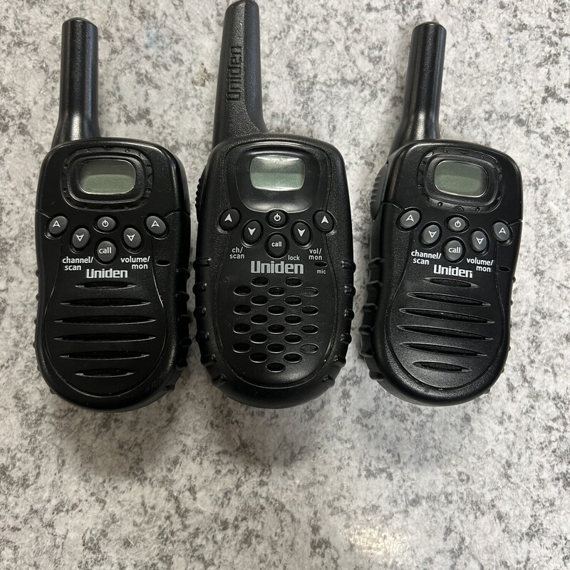 3 Walkie Talkies