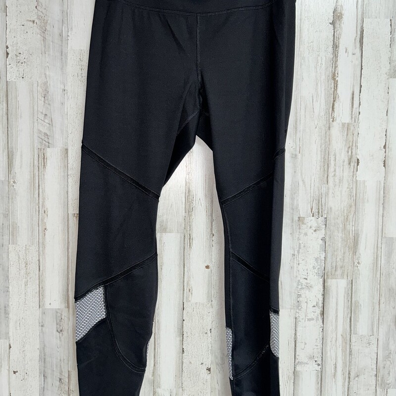 L Black Cut Out Leggings