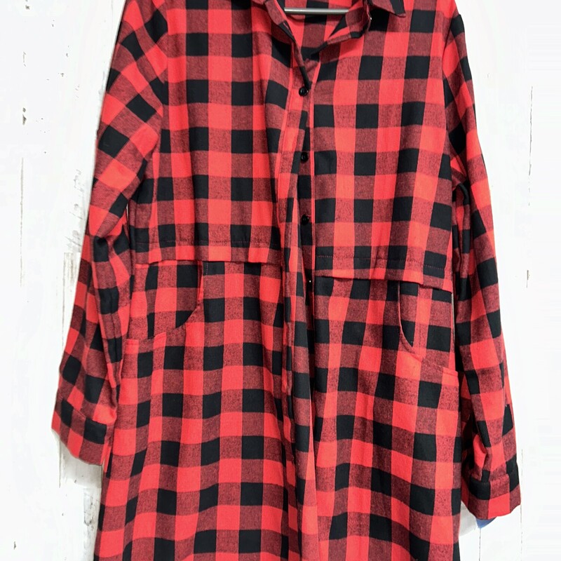 L Buffalo Plaid Dress