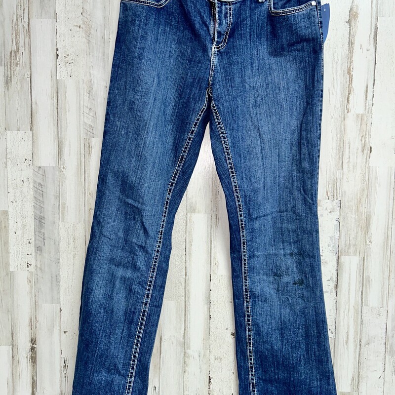 Sz9/10 Bootcut Jeans, Blue, Size: Ladies L