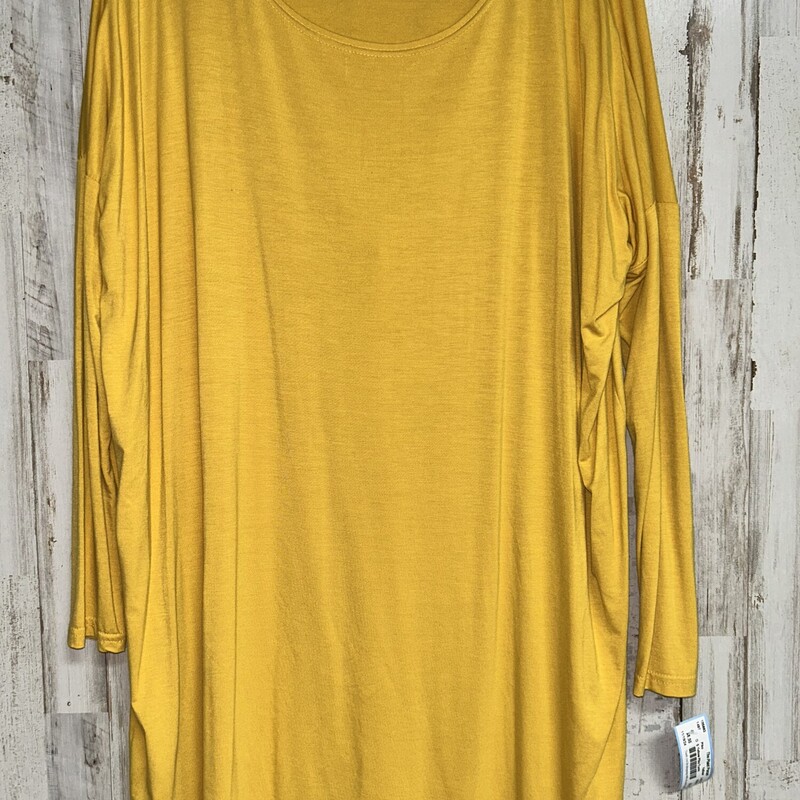 S Yellow Piko Tunic, Yellow, Size: Ladies S