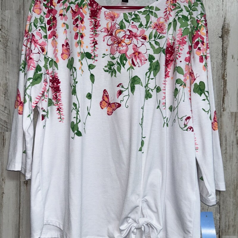 L White Flower Top