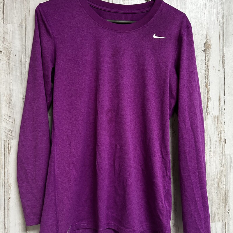 M Purple Logo Longsleeve