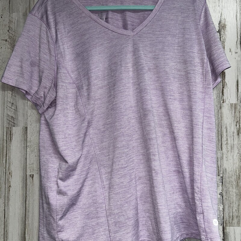 2X Lilac Heathered Tee