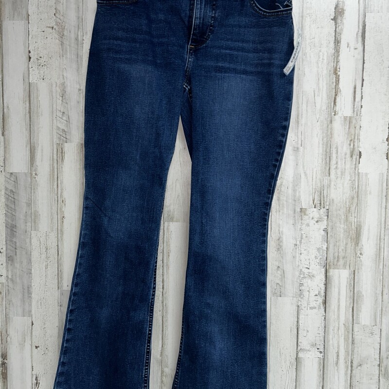 Sz10 Slim Fit Jeans, Blue, Size: Ladies L