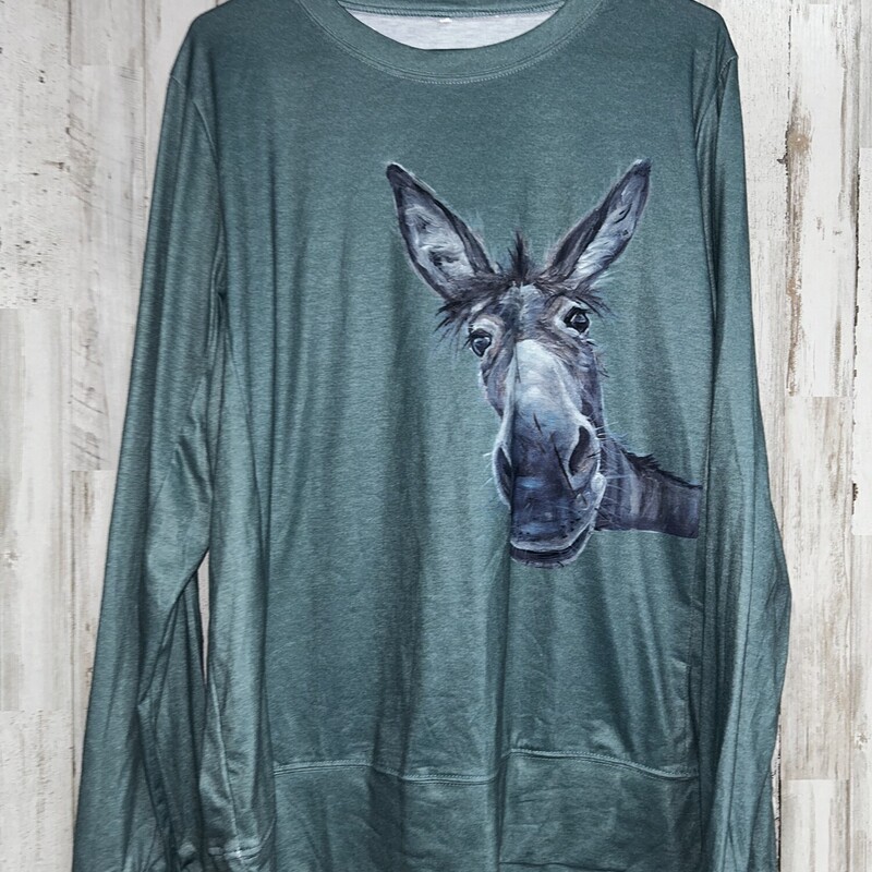 2X Green Donkey Tee