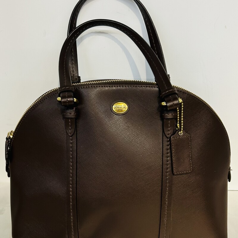 CoachPeyton Domed Satchel