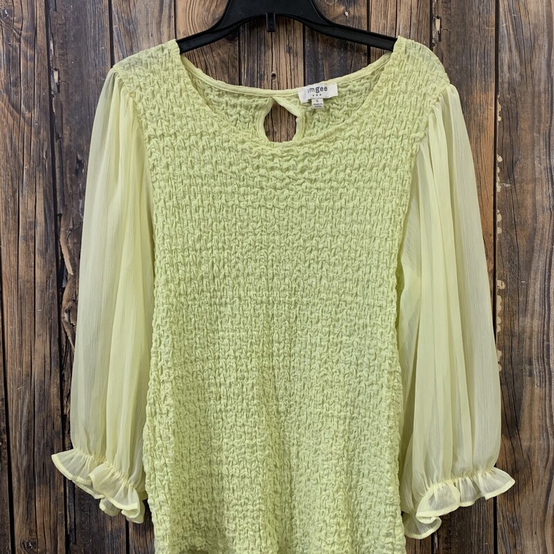 Yellow Umgee Shirt, Size: S