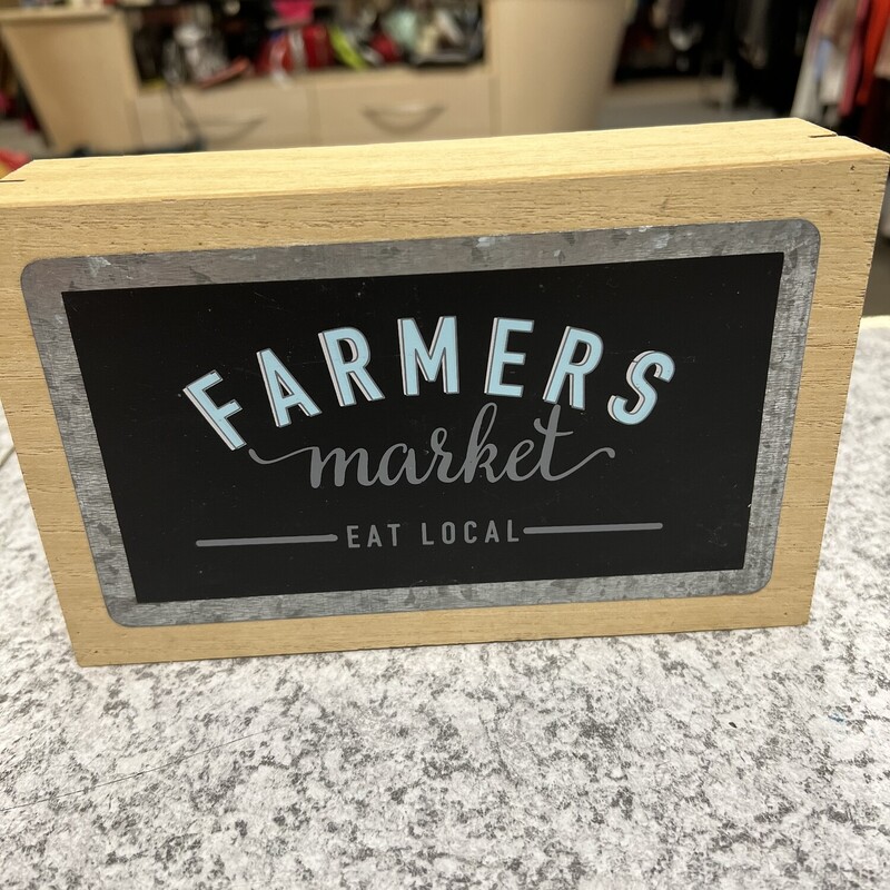 Farmers Market Sign