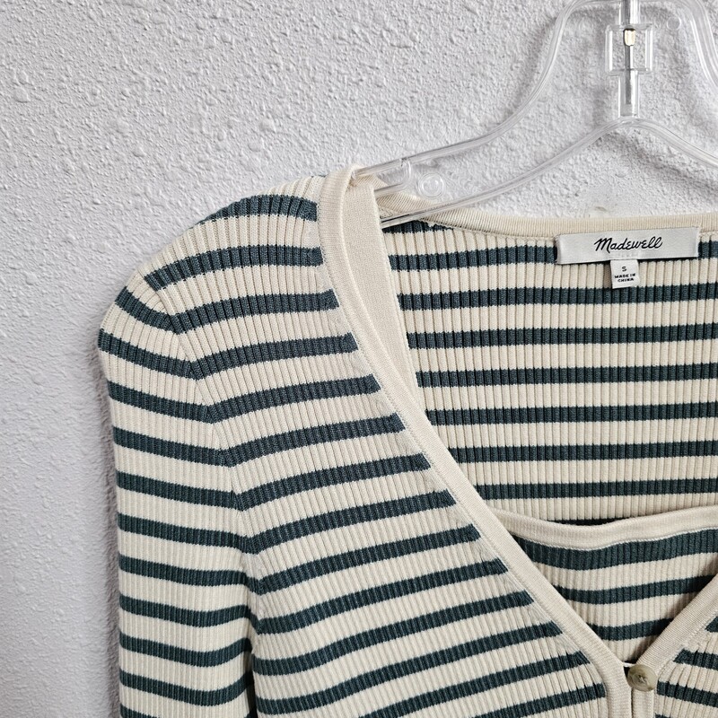 Madewell Stripe, BluCrm, Size: Small