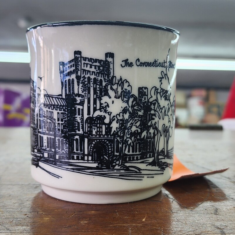 AM&As Buffalo Mug, Connecticut St .Armory, Size: Coffee