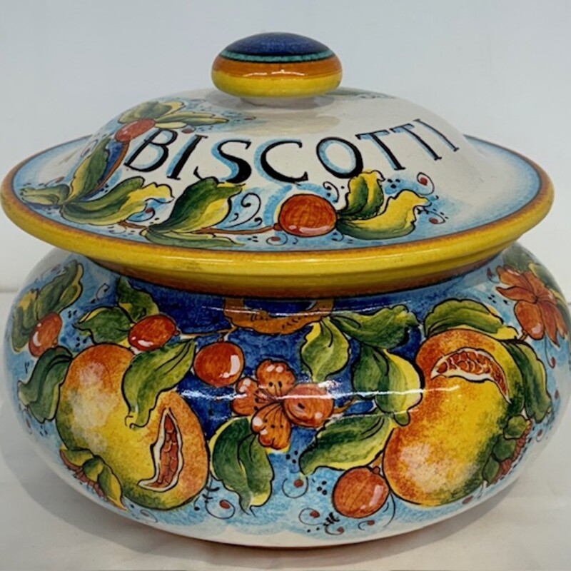 Melograno Biscotti Jar