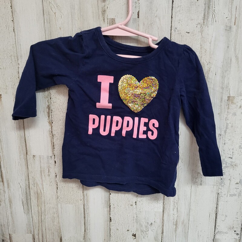 9M I Heart Puppies Tee