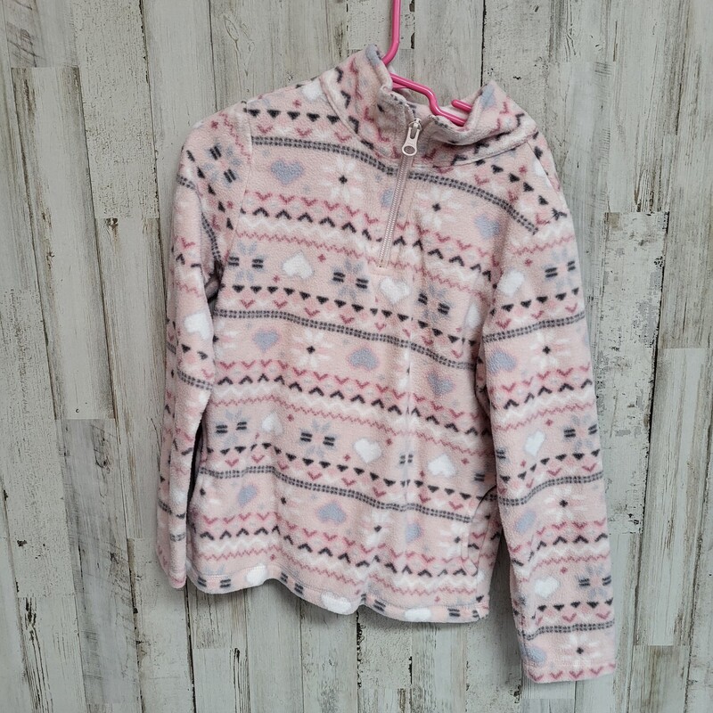 5/6 Pink Printed Pullover